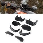 Handguards w/Hand Guard Wind Deflector Kit For Can-Am Ryker 600 900 Sport '19-23