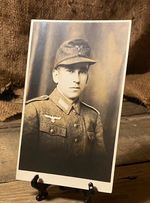 ww2 German photo postcard German army world war 2 soldier 