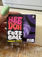 NeeDoh Fuzz Ball Wonder Waves PURPLE Brand New In Hand UK