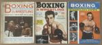 Vintage Boxing Wrestling Magazines 1960s Cassius Clay Liston Basilio x 3
