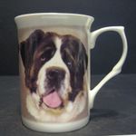 Saint Bernard Dog Fine Bone China Mug Cup Beaker