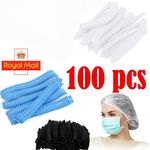 Mob Hair Caps Disposable Non Woven Hair Nets Hygiene Food Catering Kitchen Work