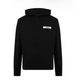 Jacquemus Pullover Hooded Top Le Hoodie Gros Grain Black Organic Cotton £305
