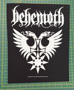 Behemoth Eagle Large Size Printed Sew On Back Patch Officially Licensed