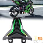 Integrated LED Tail Light Brake Light Turn Signal For 2016-23 Ninja ZX10R ZX4RR