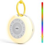Zello Portable Pro Max White Noise Machine Baby Sleep Aid – 55+ Hour Battery