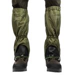 Jack Pyke Waterproof Wax Gaiters Green Tough Tear Resistant 