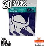 Bull Brand Menthol Ultra Slim Filter Tips 5.3mm (20 Bags) 5000x Tips