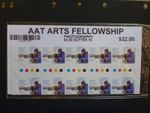 2021 A.A.T. ARTS FELLOWSHIP- PHOTOGRAPHY GUTTER PACK 10 MINT STAMPS