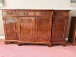 Bright's Nettlebed, Mahogany Breakfont Sideboard model no. 3183