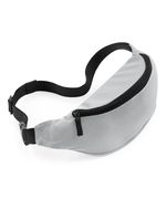Bagbase Belt Bag / Bum Bag in Grey Adjustable Webbing Belt BG042 Choose QTY (R)