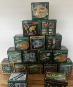 17 Vintage/Other Underberg Collectible EMPTY Storage Tins 1997 - 2021