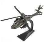 Boeing AH-64 Apache Helicopter Model Diecast Military Airplane Toys for Boys