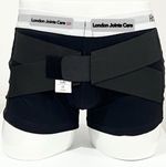 Hernia Support Underwear Inguinal doubleTruss Boxer shorts Removable pads NHS UK