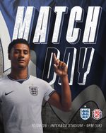 ENGLAND v COSTA RICA 10 June 2026 Friendly pre WC-2026 FAN 12 pg + OFFICIAL LU