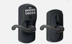 Schlage FE595 PLY 716 FLA Plymouth Keypad Entry & Flex-Lock Flair Style Lever