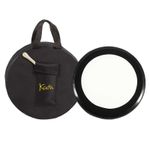 Bodhran 14"x4" with Bag and Beater, Koda, Solid Wooden Black Frame