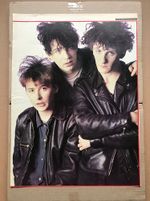 JESUS AND MARY CHAIN COLOUR PIN-UP (A) POSTER SIZED original music press pin up 