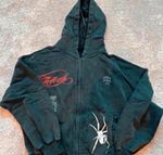 TeleTech Manchester 2026 Black Zip-Up Hoodie Sweatshirt size medium