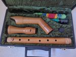 Mollenhauer 2406K Canta Knick Tenor Recorder in Pearwood Cased - Used Condition