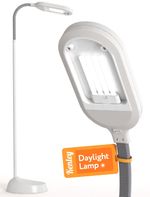 Daylight Floor Lamp Free Standing Light Reading Craft Bed Lamps Standard White