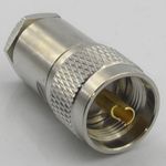 PL259 Plug Male Clamp for LMR400 RG213 Westflex 103 HDF400 UHF