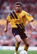 Nigel Winterburn Arsenal FC BSkyB Sky Sports 35mm Slide 1993 #625