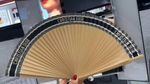 Christian Dior DIORIVIERA Folding Fan Black Novelty Brand New Sealed Dior GWP