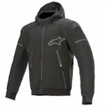 Alpinestars Sektor v2 Tech Hoodie Black Softshell Motorcycle Jacket with hood