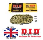 DID BRAND NEW RACING GOLD MOTORCYCLE DRIVE CHAIN 420 420D / 110L 110 L LINKS