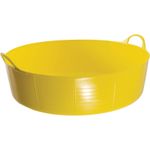 Red Gorilla Shallow Flexible Tub 35l