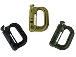 KombatUK Rapid Lock Molle Attachment Strong ABS Plastic Carabiner Karabiner Clip