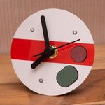 Semaphore Rail Sign - Small desk clock