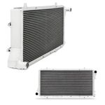 40mm HIGH FLOW TWIN CORE ALLOY RADIATOR RAD FOR MG TF 1.6 1.8 115 120 135 160