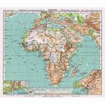 Afrika (Africa) - Vintage Map 1926