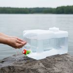 8-25L Water Carrier Container Spigot Food Safe Camping Caravan Water Jug Storage