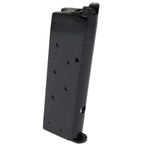 WE Airsoft Magazine M 1911 Green Gas Single Stack 15rd Black 6mm bb