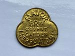 Vintage Major Brothers Covent Garden 3D 3 Shilling L.N.E.R Potato Market Token