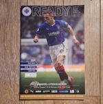 Scottish League 1 Rangers v Stenhousemuir Matchday Programme 22 Feb 2014