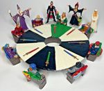 King Arthur And The Knights Of The Round Table. Merlin, Guinevere etc Metal 54mm