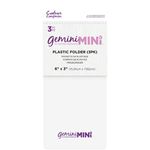Gemini Mini Die Cutting Machine Replacement Accessories Plastic Folders, 6" x 3"