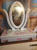 Dressing Table Mirror With Jewellery Drawer