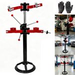 Strut Spring Compressor 200mm Coil Shock Stand Hand Operated Garage Workshop UK