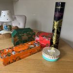 EMPTY Fortnum & Mason Harrods Tins and Boxes X5 Empty Tins for Storage