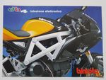 BIMOTA DB4 INIEZIONE ELETTRONICA Motorcycle Sales Brochure DEC 1999 #