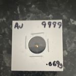 Bellevue Gold Gold Nugget AU 0.9999 Fine .069g Uncertified 1 Unit