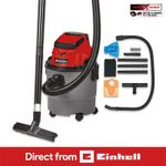 Einhell Cordless Vacuum Cleaner 15L Wet And Dry 18V PXC TC-VC 18/15 Li BODY ONLY