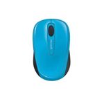 Microsoft Wireless Mobile Mouse 3500 Ambidextrous 1000 DPI Bluetrack - Cyan Blue