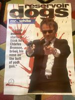 MCA Motion picture soundtrack Reservoir Dogs Mr White Harvey Keithl poster 