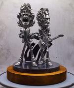 The Rolling Stones- Statue- By CaveCraft